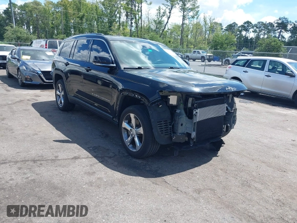 2021 Jeep Grand Cherokee Limited with VIN 1C4RJJBGXM8126684, listed as a IAAI auction lot 42664079 with 54,504 mi miles and . Bid and sale history available at DreamBid. Image 1.