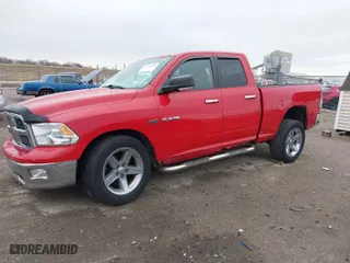 2010 Dodge Ram 1500 SLT with VIN 1D7RV1GT4AS243515, listed as a IAAI auction lot 41751008 with 125,615 mi miles. Bid and sale history available at carsss.com. Image 2.