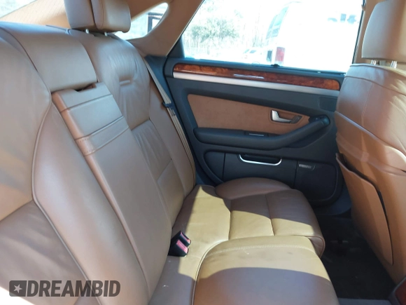 2008 Audi A8 with VIN WAULV94E98N011986, listed as a IAAI auction lot 41762596 with Not provided miles and . Bid and sale history available at DreamBid. Image 8.