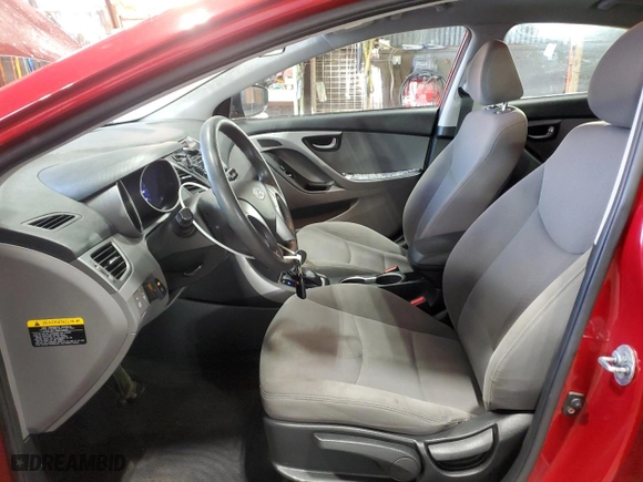 2016 Hyundai Elantra SE with VIN KMHDH4AE7GU606843, listed as a Copart auction lot 52169655 with 97,783 mi miles and Salvage Title. Bid and sale history available at carsss.com. Image 7.