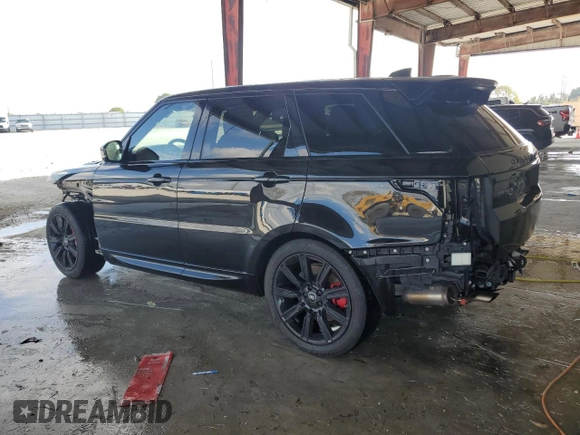 2021 Land Rover Range Rover Sport HST with VIN SALWS2RU2MA763636, listed as a Copart auction lot 48303745 with 0 mi miles and Salvage Title. Bid and sale history available at carsss.com. Image 2.