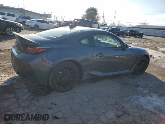 2023 Toyota GR86 Premium with VIN JF1ZNBF14P8765444, listed as a Copart auction lot 42299485 with 12,809 mi miles and Salvage Title. Bid and sale history available at carsss.com. Image 3.