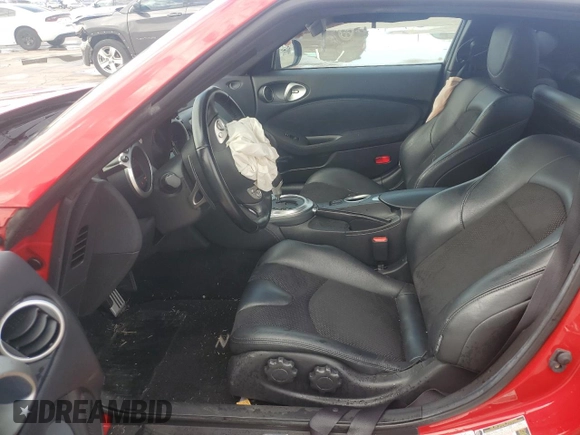 2014 Nissan 370Z Nismo with VIN JN1AZ4EH8EM633462, listed as a Copart auction lot 43250905 with Not Provided miles and Salvage Title. Bid and sale history available at DreamBid. Image 7.