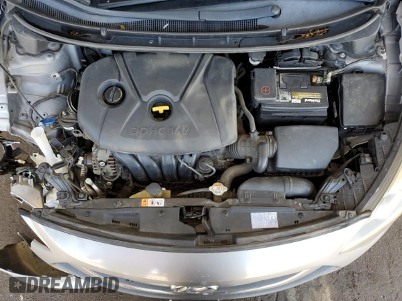2013 Hyundai Elantra with VIN KMHD35LE9DU031786, listed as a Copart auction lot 60994465 with 104,860 mi miles and Clean title. Bid and sale history available at DreamBid. Image 11.