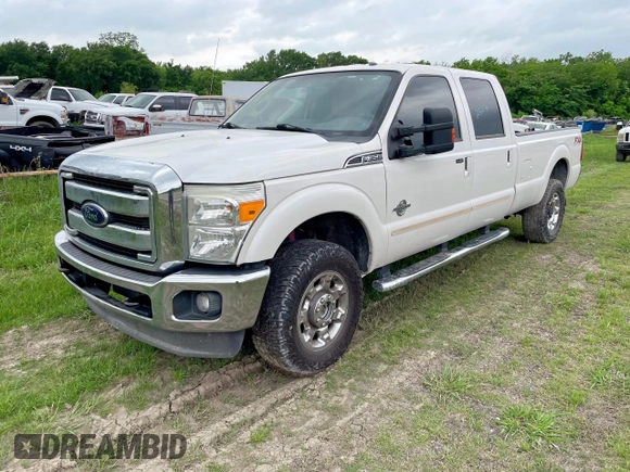 2014 Ford F-350 XLT with VIN 1FT8W3BT3EEB76108, listed as a Copart auction lot 63133865 with 261,799 mi miles and Clean title. Bid and sale history available at DreamBid. Image 2.