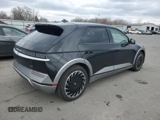 2022 Hyundai Ioniq 5 Limited with VIN KM8KRDAF7NU114002, listed as a Copart auction lot 45955225 with 20,257 mi miles and Salvage title. Bid and sale history available at DreamBid. Image 3.