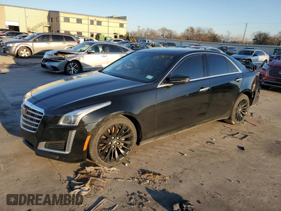 2019 Cadillac CTS Sedan Luxury RWD with VIN 1G6AR5SS5K0140511, listed as a Copart auction lot 84736454 with 74,344 mi miles and Salvage Title. Bid and sale history available at carsss.com. Image 1.