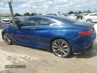2017 Infiniti Q60 Sport with VIN JN1EV7EL0HM553886, listed as a Copart auction lot 53742985 with 64,260 mi miles and Clean Title. Bid and sale history available at DreamBid. Image 2.