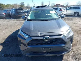 2023 Toyota RAV4 XLE with VIN 2T3P1RFV7PW369012, listed as a IAAI auction lot 41822325 with 57,527 mi miles. Bid and sale history available at carsss.com. Image 11.