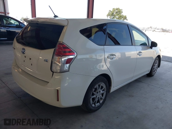 2017 Toyota Prius v Two with VIN JTDZN3EU4HJ064232, listed as a IAAI auction lot 42169858 with 211,994 mi miles. Bid and sale history available at carsss.com. Image 4.