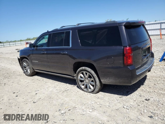 2018 Chevrolet Suburban Premier z VIN 1GNSKJKC5JR187207, wystawiony jako Copart lot #57348895 z przebiegiem 171 712 mil mil oraz Nie do naprawy • Non repairable. Historia ofert i sprzedaży dostępna na DreamBid. Obrazek 2.