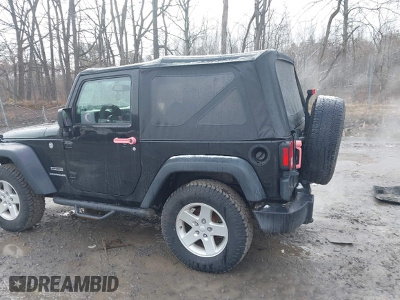 2017 Jeep Wrangler Sport z VIN 1C4GJWAG1HL502374, wystawiony jako IAAI lot #41938257 z przebiegiem 95 469 mil mil oraz . Historia ofert i sprzedaży dostępna na DreamBid. Obrazek 14.