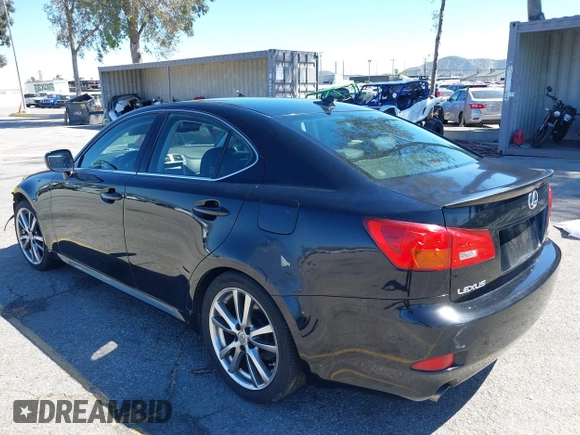 2008 Lexus IS 250 with VIN JTHBK262685078772, listed as a IAAI auction lot 41867903 with 177,566 mi miles and . Bid and sale history available at DreamBid. Image 3.