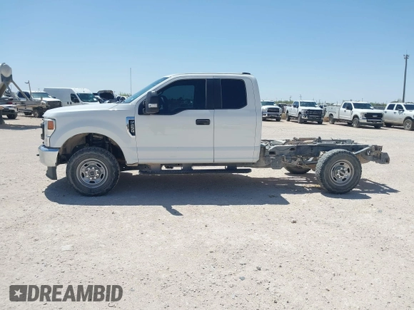 2022 Ford F-250 XL with VIN 1FT7X2B60NED41979, listed as a IAAI auction lot 41987174 with 126,009 mi miles and . Bid and sale history available at DreamBid. Image 14.