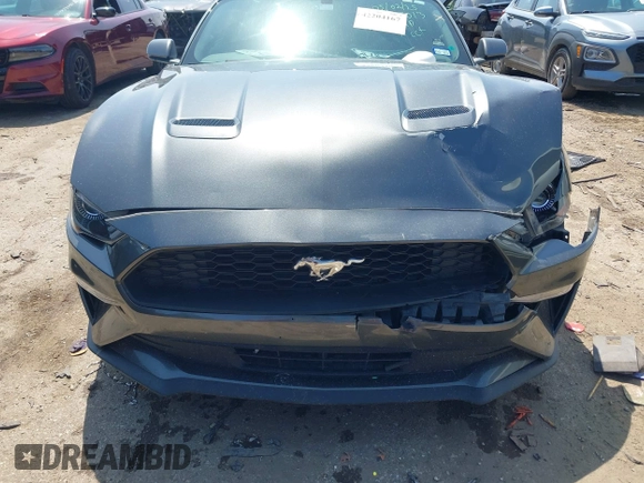 2019 Ford Mustang EcoBoost z VIN 1FA6P8TH1K5118026, wystawiony jako IAAI lot #42204167 z przebiegiem 66 425 mil mil oraz . Historia ofert i sprzedaży dostępna na DreamBid. Obrazek 12.