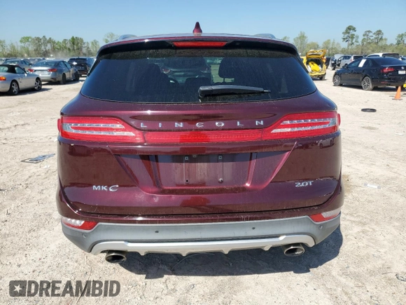 2017 Lincoln MKC Select with VIN 5LMCJ2C97HUL46785, listed as a Copart auction lot 50447495 with 73,690 mi miles and Clean title. Bid and sale history available at DreamBid. Image 6.