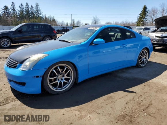 2004 Infiniti G35 w/Leather with VIN JNKCV54E54M812330, listed as a Copart auction lot 52854395 with 331,166 mi miles and Salvage Title. Bid and sale history available at DreamBid. Image 1.