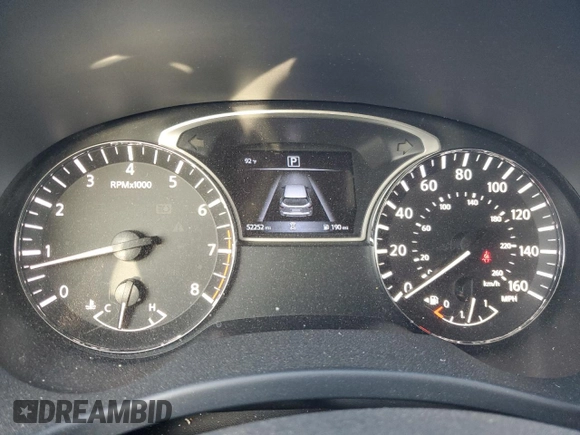 2020 Nissan Pathfinder S with VIN 5N1DR2AN6LC642024, listed as a Copart auction lot 52359035 with 52,252 mi miles and Clean title. Bid and sale history available at DreamBid. Image 9.