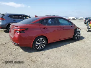 2020 Nissan Versa SR with VIN 3N1CN8FV2LL810451, listed as a Copart auction lot 53837405 with 46,585 mi miles and Salvage title. Bid and sale history available at DreamBid. Image 3.