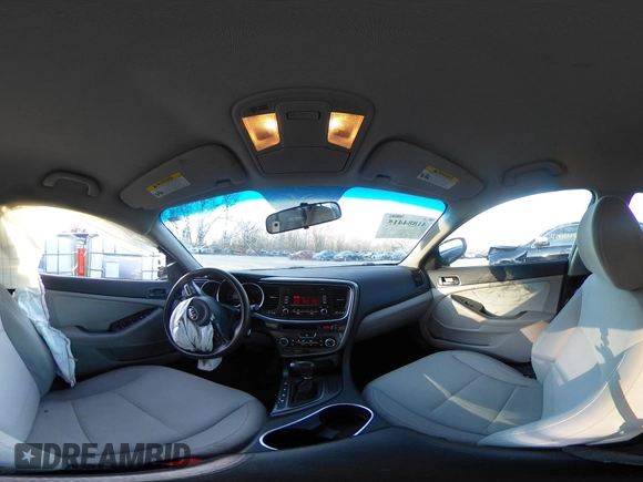2015 Kia Optima LX with VIN 5XXGM4A70FG371690, listed as a IAAI auction lot 41884415 with 139,601 mi miles and . Bid and sale history available at DreamBid. Image 19.