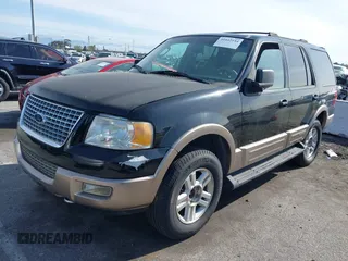 2003 Ford Expedition Eddie Bauer with VIN 1FMFU18L03LA54089, listed as a IAAI auction lot 41842194 with 33,834 mi miles. Bid and sale history available at carsss.com. Image 2.
