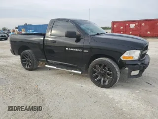 2012 Ram 1500 Express with VIN 3C6JD7AT3CG201456, listed as a Copart auction lot 41814015 with 126,181 mi miles and Clean Title. Bid and sale history available at carsss.com. Image 4.