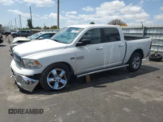 2017 Ram 1500 Big Horn with VIN 1C6RR7LT9HS832293, listed as a Copart auction lot 52532495 with 173,835 mi miles and Salvage Title. Bid and sale history available at carsss.com. Image 1.
