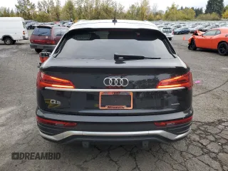 2021 Audi Q5 Sportback Premium Plus with VIN WA15AAFY3M2075401, listed as a Copart auction lot 78264384 with 36,892 mi miles and Salvage title. Bid and sale history available at DreamBid. Image 6.