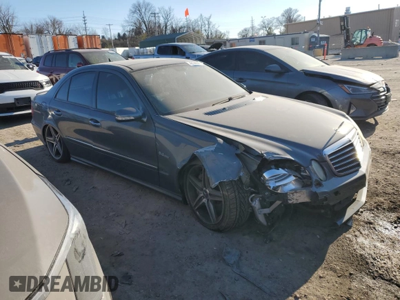 2007 Mercedes-Benz E 63 AMG with VIN WDBUF77X87B082522, listed as a Copart auction lot 42189345 with 78,835 mi miles and Salvage Title. Bid and sale history available at carsss.com. Image 4.