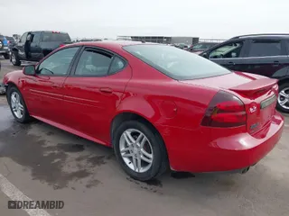 2007 Pontiac Grand Prix GT with VIN 2G2WR554571184153, listed as a IAAI auction lot 41882048 with 107,278 mi miles. Bid and sale history available at carsss.com. Image 3.