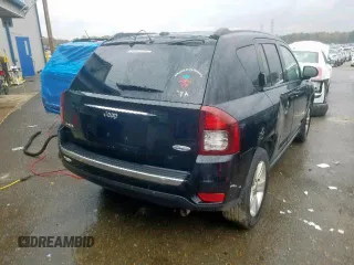 2016 Jeep Compass High Altitude with VIN 1C4NJDAB8GD672451, listed as a Copart auction lot 50443590 with 0 mi miles. Bid and sale history available at carsss.com. Image 4.