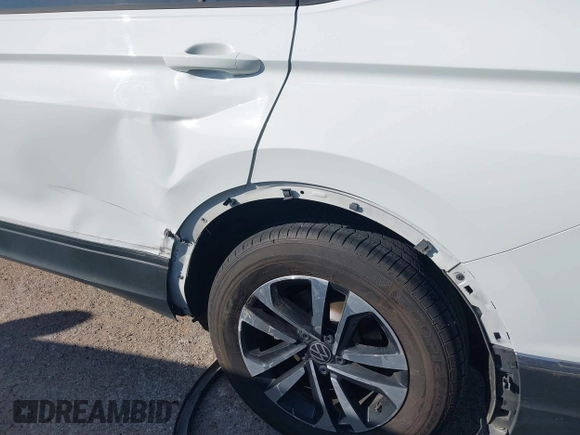 2024 Volkswagen Tiguan S with VIN 3VVRB7AX7RM041291, listed as a IAAI auction lot 41793818 with 24,004 mi miles and . Bid and sale history available at DreamBid. Image 6.