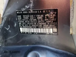 2017 Honda Fit LX with VIN 3HGGK5G5XHM714137, listed as a Copart auction lot 44705325 with Not Provided miles and Non Repairable. Bid and sale history available at DreamBid. Image 12.