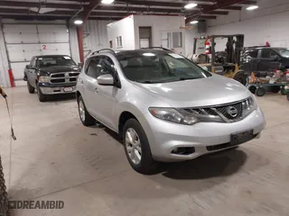 2011 Nissan Murano SL with VIN JN8AZ1MW6BW156126, listed as a IAAI auction lot 41714801 with 1 mi miles. Bid and sale history available at carsss.com. Image 1.