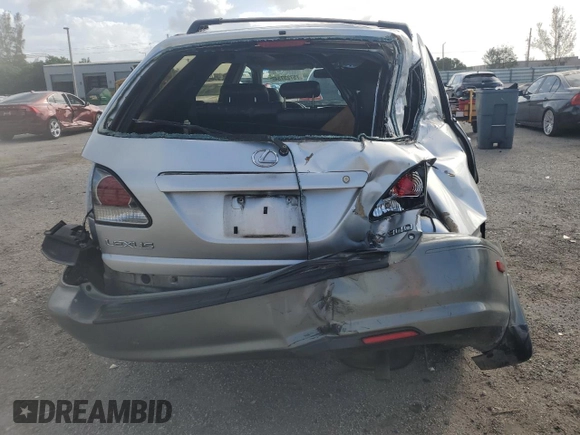 2002 Lexus RX 300 with VIN JTJGF10U820146720, listed as a Copart auction lot 75723734 with 183,683 mi miles and Salvage Title. Bid and sale history available at carsss.com. Image 6.