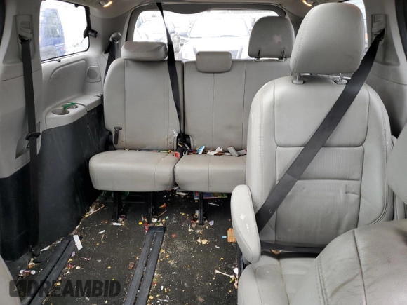 2015 Toyota Sienna Ltd with VIN 5TDDK3DC1FS126553, listed as a Copart auction lot 49684425 with 160,352 mi miles and Clean Title. Bid and sale history available at carsss.com. Image 10.