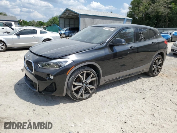2018 BMW X2 sDrive28i z VIN WBXYJ3C36JEJ64948, wystawiony jako Copart lot #54049595 z przebiegiem 60 168 mil mil oraz Szkoda całkowita • Salvage title. Historia ofert i sprzedaży dostępna na DreamBid. Obrazek 1.