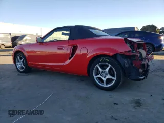 2001 Toyota MR2 z VIN JTDFR320710037871, wystawiony jako Copart lot #77835234 z przebiegiem 88 066 mil mil oraz Szkoda całkowita • Salvage title. Historia ofert i sprzedaży dostępna na DreamBid. Obrazek 2.
