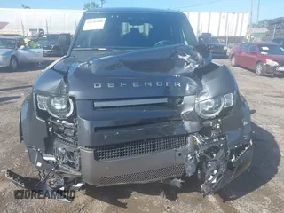 2025 Land Rover Defender X-Dynamic SE with VIN SALE2EEU0S2368249, listed as a IAAI auction lot 42546020 with 5,025 mi miles and . Bid and sale history available at DreamBid. Image 12.