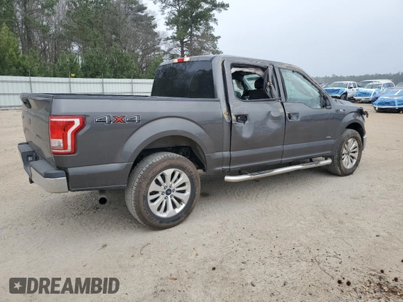 2015 Ford F-150 XLT with VIN 1FTEW1EG3FKF12753, listed as a Copart auction lot 47555885 with 91,076 mi miles and Salvage Title. Bid and sale history available at carsss.com. Image 3.