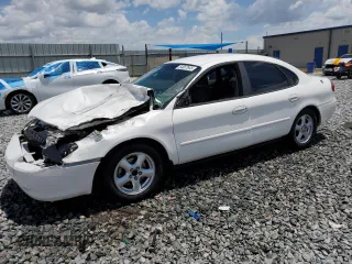 2003 Ford Taurus SES Standard with VIN 1FAFP55U93A162213, listed as a Copart auction lot 54657645 with 43,756 mi miles and Salvage title. Bid and sale history available at DreamBid. Image 1.
