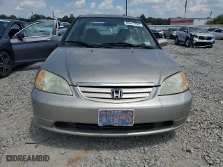2001 Honda Civic EX with VIN 2HGES26741H562627, listed as a Copart auction lot 66647894 with 179,262 mi miles and Clean Title. Bid and sale history available at carsss.com. Image 5.