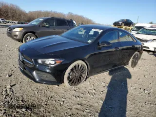 2021 Mercedes-Benz CLA with VIN W1K5J4HB0MN211293, listed as a Copart auction lot 47601595 with 23,795 mi miles and Salvage Title. Bid and sale history available at carsss.com. Image 1.