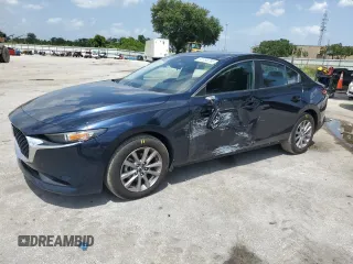 2021 Mazda 3 S z VIN JM1BPAAL7M1328616, wystawiony jako Copart lot #60366295 z przebiegiem 59 680 mil mil oraz Szkoda całkowita • Salvage title. Historia ofert i sprzedaży dostępna na DreamBid. Obrazek 1.