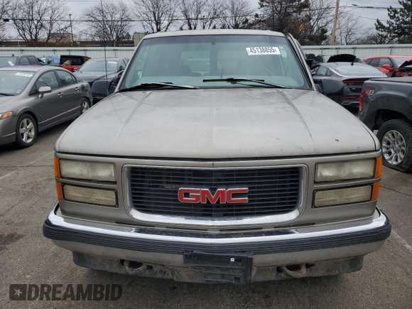 1998 GMC Yukon with VIN 1GKEK13R0WJ728697, listed as a Copart auction lot 45138855 with 283,616 mi miles and Salvage Title. Bid and sale history available at carsss.com. Image 5.