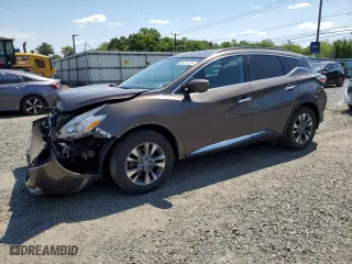 2017 Nissan Murano Platinum with VIN 5N1AZ2MH0HN116122, listed as a Copart auction lot 66810724 with 112,094 mi miles and Salvage Title. Bid and sale history available at carsss.com. Image 1.