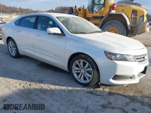 2016 Chevrolet Impala LT with VIN 2G1115S36G9185895, listed as a IAAI auction lot 41649718 with 101,002 mi miles and . Bid and sale history available at DreamBid. Image 1.