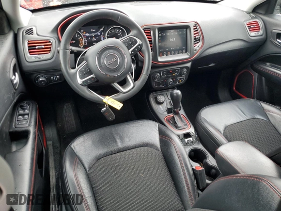 2021 Jeep Compass Trailhawk с VIN 3C4NJDDB7MT600738, выставлен на аукционе Copart как лот 50995715 с пробегом 72 157 миль миль и Списание • Salvage title. История ставок и продаж доступна на DreamBid. Изображение 8.