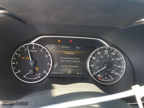 2016 Nissan Maxima 3.5 SL with VIN 1N4AA6AP6GC445356, listed as a Copart auction lot 50333755 with 120,086 mi miles and Salvage Title. Bid and sale history available at carsss.com. Image 9.