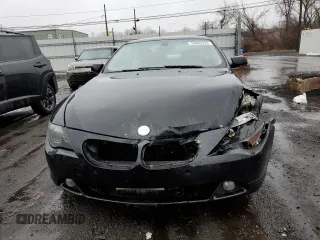 2006 BMW 6 Series 650Ci with VIN WBAEH13486CR49481, listed as a Copart auction lot 50060395 with 159,510 mi miles and Salvage Title. Bid and sale history available at carsss.com. Image 5.